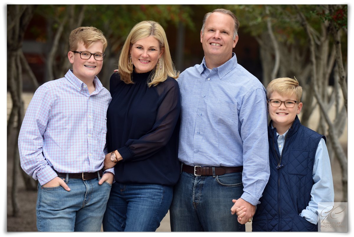 Family photograph in ft. worth